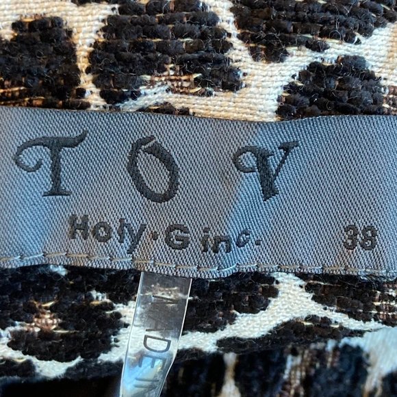 Tov Holy G Leapord Print Coat Size 4 - Picture 8 of 16